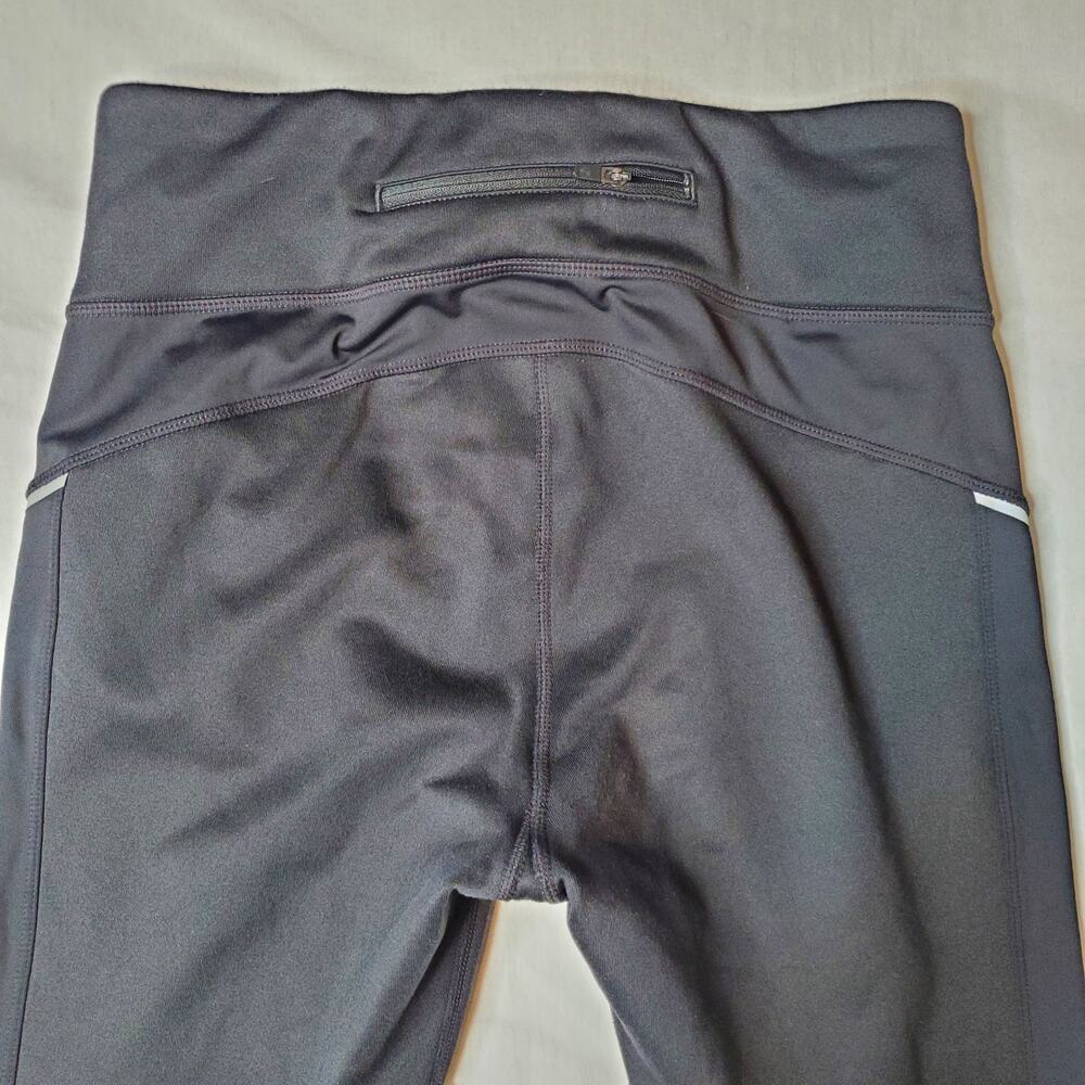 Athleta Women's Size M Power Lift Thermal Fleece Legging Black 243099 - Picture 6 of 9